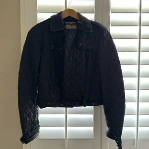 Burberry quilted bomber jacket